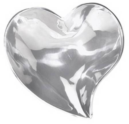First Comes Love (Aluminum, Hollowware) 6" Heart Shape Bowl