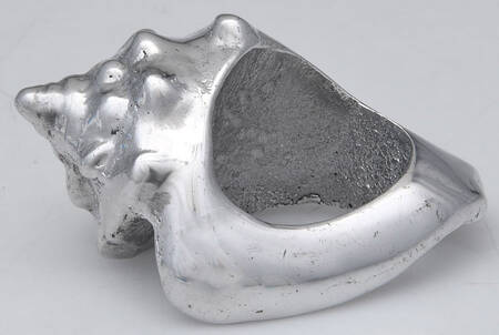 Seaside (Aluminum, Hollowware) Napkin Ring