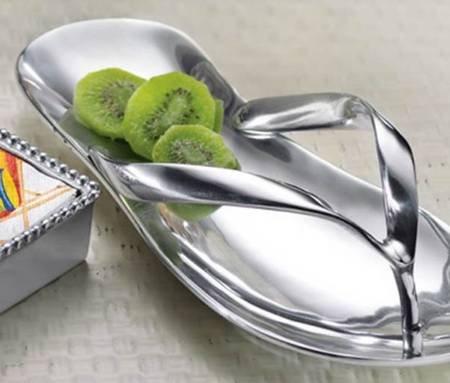 Seaside (Aluminum, Hollowware) Figural Server