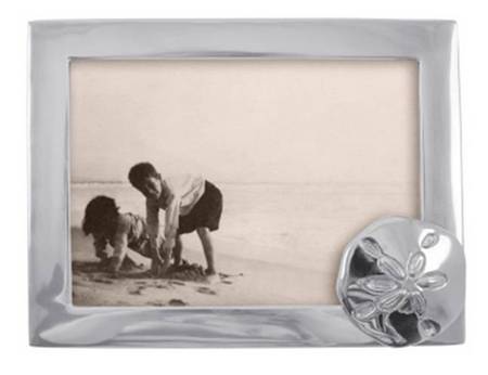 Seaside (Aluminum, Hollowware) Frame-Holds 5" X 7" Picture