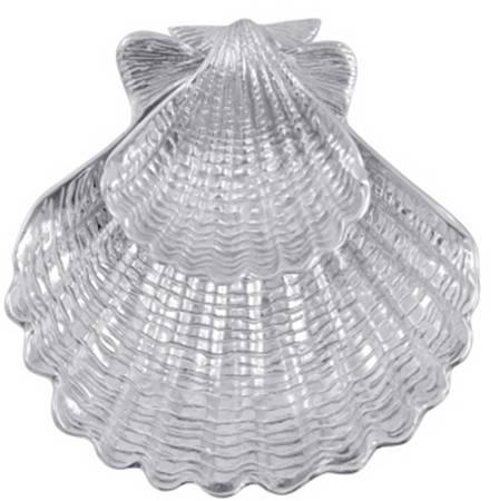 Seaside (Aluminum, Hollowware) 2 Piece Chip & Dip Set