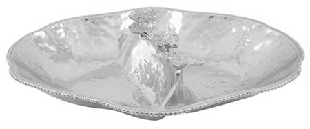 Sueno (Aluminum, Hollowware) 2 Part Divided Server