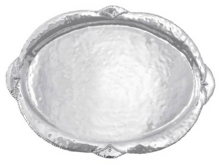 Sueno (Aluminum, Hollowware) 18" Oval Serving Platter