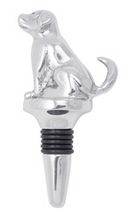 Woof Woof (Aluminum, Hollowware) Wine Stopper