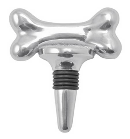 Woof Woof (Aluminum, Hollowware) Wine Stopper