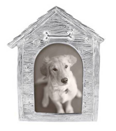 Woof Woof (Aluminum, Hollowware) Frame-Holds 4" X 6"
