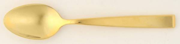 Golden Sculpture (Gold Electroplate) Teaspoon