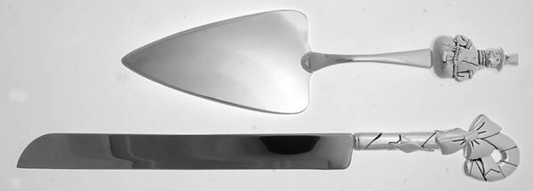 Celebrations (Silverplate, Hollowware) Dessert Serving Set (Cake Knife & Pie Server)