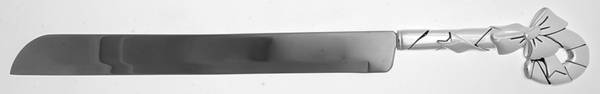 Celebrations (Silverplate, Hollowware) Cake Server Solid Handle Stainless Blade