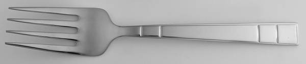Clover (Stainless) Medium Solid Cold Meat Serving Fork