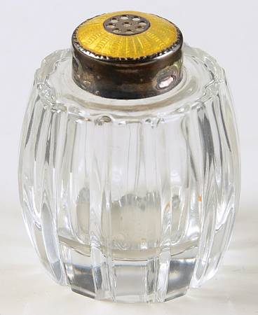 Sterling & Enamel Giftware Pepper Shaker-Individual