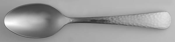 Hammered Opulent (Stainless, Satin Handle) Teaspoon