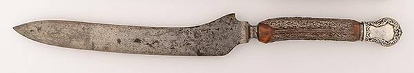 MCU12 (Sterling) Large Stainless Blade Roast Carving Knife