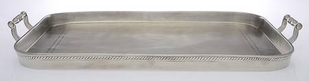 Gallery (Pewter, Hollowware) 21" Rectangular Handled Tray