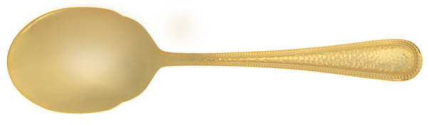 Halston (Gold Electroplate) Solid Serving Spoon