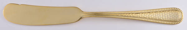 Halston (Gold Electroplate) Flat Handle Butter Spreader