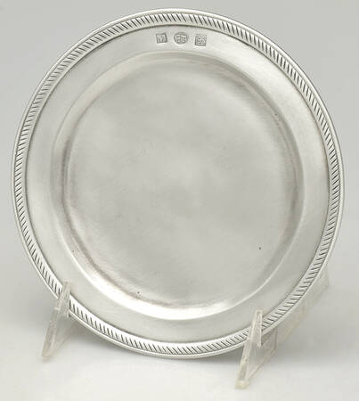 Pewter Hollowware Bread Plate