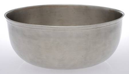 Pewter Hollowware 12" Round Bowl