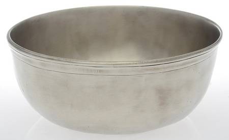 Pewter Hollowware 7" Round Bowl