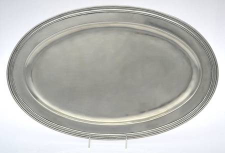 Pewter Hollowware 21" Oval Serving Platter
