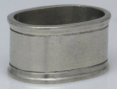 Pewter Hollowware Napkin Ring