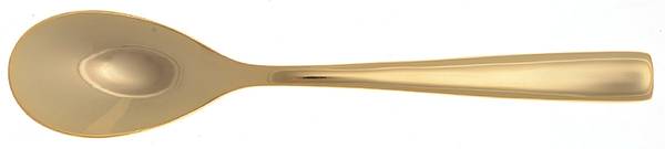 Delano (Gold Electroplate) Place/Oval Soup Spoon