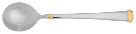 Harmony (Gold Accent, Stainless) Spoon-Spaghetti/Solid-Individual HC