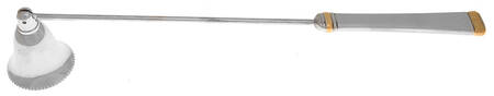 Harmony (Gold Accent, Stainless) Candle Snuffer with Stainless Bowl HC