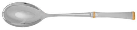 Harmony (Gold Accent, Stainless) Dressing Spoon with Stainless Bowl HC