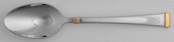 Harmony (Gold Accent, Stainless) Place/Oval Soup Spoon