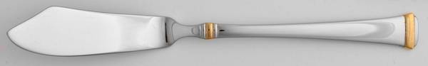 Harmony (Gold Accent, Stainless) Flat Handle Master Butter Knife