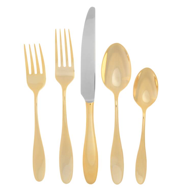 Hamilton (Gold Electroplate) 40 Piece Estate Set