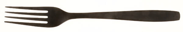 Hearth and Hand Matte Black (Stainless) Fork