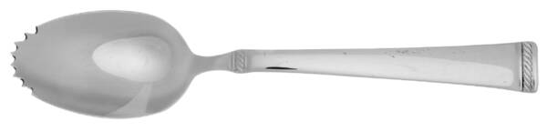 Rope (Stainless) Fruit/Orange Spoon Individual, Serrated Bowl HC