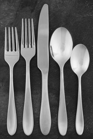 Prescott Satin (Stainless) 5 Piece Place Setting