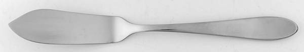 Prescott Satin (Stainless) Flat Handle Master Butter Knife