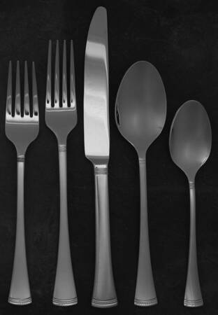 Rosalynn Frost (Stainless) 5 Piece Place Setting