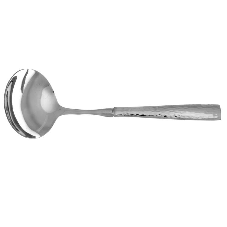 Oliver Gleam (Stainless) Gravy Ladle with No Spout Stainless Bowl HC