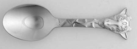 Giraffe (Stainless) Straight Handle Baby Spoon