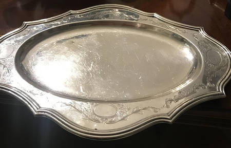 644 (Sterling, Hollowware) Underplate for Sterling Gravy Boat
