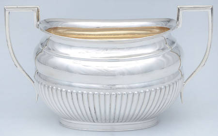 4030 (Silverplate, Hollowware) Silverplate Open Sugar Bowl