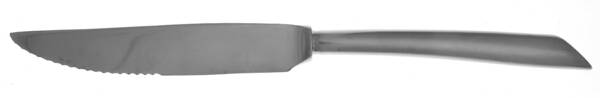 Satin Wave (Stainless) Steak Knife Individual Hollow, Serrate HC