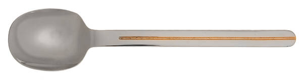 Accent-Gold (Stanless) Place/Oval Soup Spoon