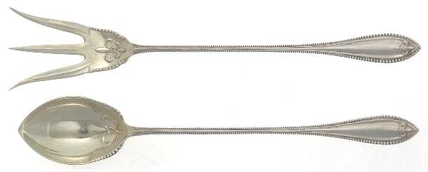 Fleur De Lis (Sterling, 1905) 2 Pc Large Lettuce Serving Set