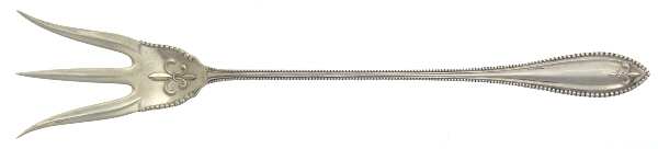Fleur De Lis (Sterling, 1905) Large Lettuce Serving Fork