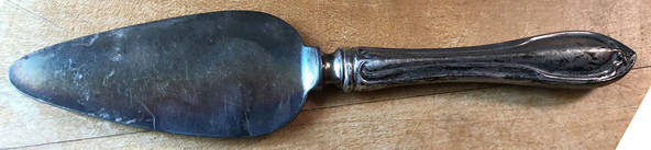 Hamilton (Sterling, 1910) Cheese Server with Stainless Blade