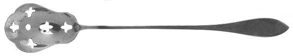 Regal (Sterling, 1905) Pierced Bowl Long Handle Olive Spoon