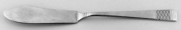 NPS1 (STAINLESS Flat Handle Master Butter Knife