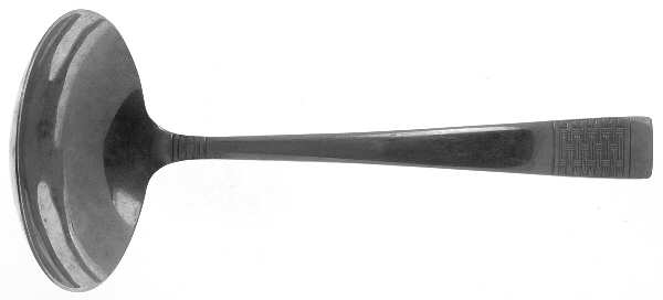 NPS1 (STAINLESS Solid Gravy Ladle