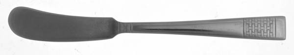 NPS1 (STAINLESS Flat Handle Butter Spreader